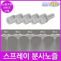 물 포그 스프레이 분사 미스트 안개 노즐, 분사노즐 0.4mm 1개