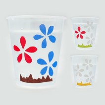 색이 변하는 작품 만들기 (5인용)(투명컵 저온 체온 고온스티커 시온)