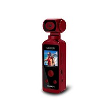Minolta MN4KP1 4K 울트라 HD 와이파이 포켓 캠코더 레드158029, Red, 1개