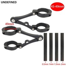 오토바이 헤드 라이트 브래킷 41mm 45mm 54mm 포크 마운트 58cm 튜브 클램프 37mm 49mm 지원 홀더 할리