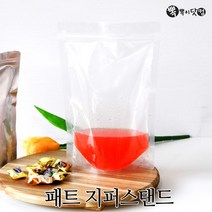 뽁뽁이닷컴 지퍼스탠드 - 스텐드 지퍼백 식품 사료 소분포장, 페트 지퍼스탠드 3호(13x20-50매)