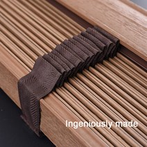 거실 우드블라인드 나무 블라인드 50mm 판금 진짜 참피나무 셔터 사용자 정의 크기 창 베네치아 홈 장식