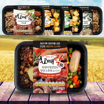 남자다이어트식단 저탄고지 넉넉소반 정기배송 매일 배달 점심 간단한메뉴 직장인 단백질도시락, 6종6팩