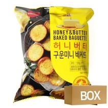 삼립 허니버터 구운 미니 바게트 100g X 16봉 1박스/봉지과자/스낵/군것질, 1