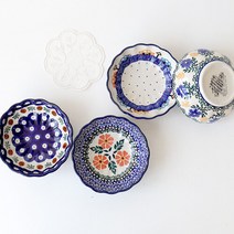 [아티스티나] 폴란드그릇 프릴볼 소 찬기 앞접시 패턴모음, 07. 61c, 1개