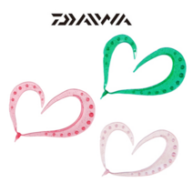 다이와 코우가 컬리빔 5.5인치 / 참돔 타이라바웜, 클리어 오렌지