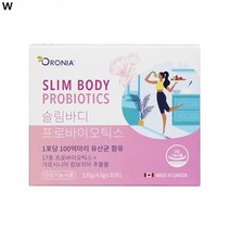 슬림바디 프로바이오틱스 30포, 1개, 13.5g