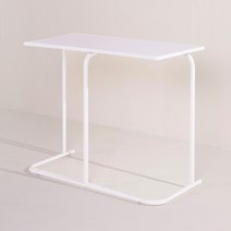 가구느낌 마이테이블 사이드 소파 간이테이블, 07_마이테이블(대)-화이트화이트