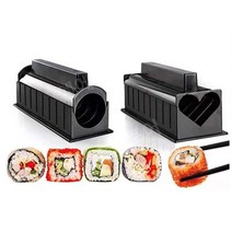 김밥 싸는 기계 마는 틀 자동 롤 메이커 도구 가정용 김밥만들기 세트, 원형초밥틀(화이트)