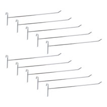 DK인테리어 휀스망 일선후크x10EA, 30cm, 크롬