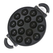 타코야끼 기계 타코야끼팬 12 홀 takoyaki maker 그릴 팬 문어 볼 플레이트, 26cm-35cm, 15홀
