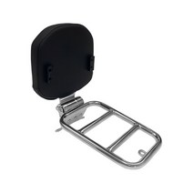 오토바이 배달용품 스트랩 배달박스 배달가방 등받이 다목적 운전자 쿠션 수하물 랙 할리 브레이크아웃 1323 팻 보이 1823, 3.Chromed