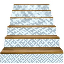 shangren DIY STARRY 타일 세트 6 타일 주방 욕실 계단 스티커 A, PVC, M