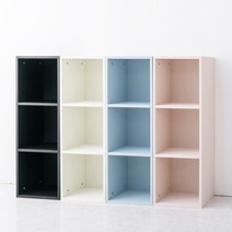 인디우드 공간박스 3단, 연하늘
