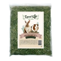 레벨업 내추럴 대용량 토끼 & 기니피그 알팔파 건초 2kg, 1개
