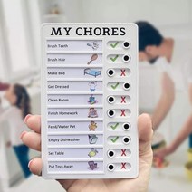 매일 밀어서 스케줄 체크판 체크 리스트 보드 투두 메모 일과표 운동 작업 연습 일지, 간호-문구