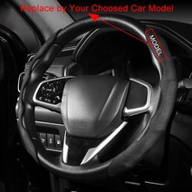 포드 레인저 C-맥스 피에스타 퓨전 갤럭시와 호환되는 트랜짓 랩터 카 GT 플렉스용 자동차 스티어링 휠 부, 01 Black_09 For KA