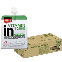 일본 직구 in 젤리 멀티 비타민 자몽 맛 (180g × 36 개) 영양 보조 젤리 초