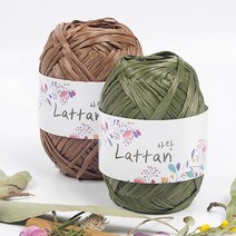 라탄 40g(41색)/뜨개실/종이실/여름실/프랜즈얀, 40 믹스
