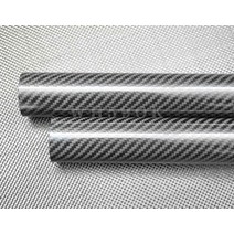 RC액슬 카본파이프 탄소 섬유 튜브 3k Carbon fiber tube 외경 18mm 내경 14mm 15mm 16mm 17mm RC 장난감.DIY 탄소 섬유 막대, 1pcs, 18x14x500mm 유광