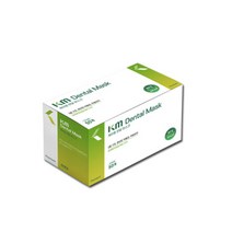 [이원헬스케어]케이엠 덴탈마스크 1통(50매)블루 일회용마스크 병원마스크 국산 프리미엄 의약외품, 1개, 블루, 50개