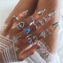 뱀 반지 패션 쥬얼리 Anillo 손가락 세트 귀 가방 미적 액세서리 Schmuck