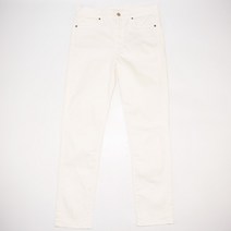 956.유니클로진 화이트데님 일자청바지/정품/여성 27