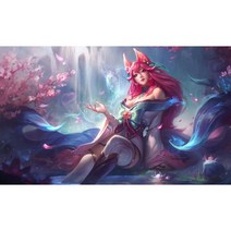 Yangzhou 3D리그 오브 레전드 크로스 스티치보석 십자수 재물운 집들이 선물 DIY세트 집순이 집돌이 취미 태교십자수 200011805815, 20x30