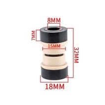 Muqzi mtb 리어 쇼크 부싱 22 24 32 44 50 52 54 68mm 내경 8mm 산악 자전거 쇼크 업소버 장착 부품, 32mm, 03 C