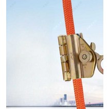 추락 방지대 안전 비계 벨트 주상 로프 건설 상업용, 18-28mm 로프에 적합 - 자동 잠금식 퀵 후크