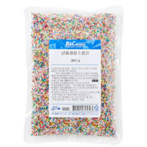 브레드가든 넌파레일스 칼라 스프링클, 360g, 5개
