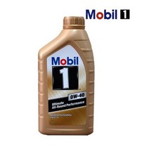 모빌1 골드 0W-40 엔진오일 1L, 3개