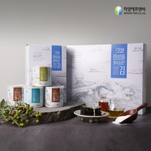 4+1 맛있는 자양 정성캔돌김 1호 참기름으로 구운 돌김 명품김 깡통김 김선물 회사선물 캔김 자양김 프리미엄김 명절선물 피크 가성비