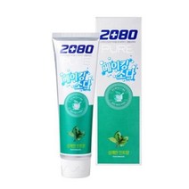 2080 퓨어치약 레몬민트 120g1개 천연베이킹소다, 1