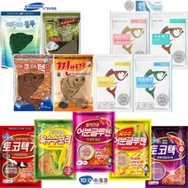[5+1 14 900 무료배송]경원떡밥 토코떡밥 히트텍플러스떡밥 인기상품모음전 떡밥 민물떡밥 붕어떡밥 낚시떡밥 어분 글루텐 집어제, 19.딸기어분