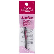 Sewline Mechanical Fabric Pencil Lead Refill Black, 1