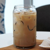 글라스락 강화유리 머그컵 에코텀블러 퓨전 빅 캐닝머그, 31. 클라체 비어 캔 글라스, 1개