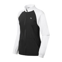 엘르골프 봄 여성 소재믹스 바람막이