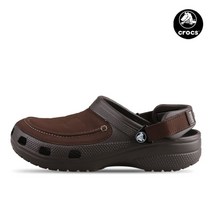 크록스 유콘 비스타2 클로그 남자 남성 슬리퍼 샌들 초코 207142-206, 옵션선택, 207142-206|M11_290