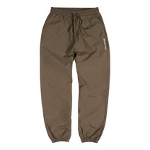 모즈모즈 솔리드 자수 나일론 조거 팬츠