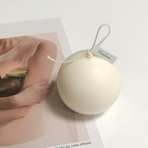 F5NATURE 진주알캔들 오브제캔들 디자인 향초 필라왁스 인테리어소품 홈데코, 06.클린코튼