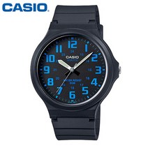 CASIO 카시오 수능시계 MW-240-2B 남녀공용 시험용 우레탄밴드 아날로그시계
