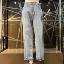 NC충장점 데이텀 봄 배기 바지(연블루) DATJ24401