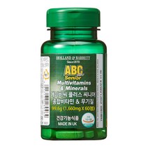 홀랜드앤바렛 에이비씨 플러스 씨니어 종합비타민 & 무기질 60정, 1개