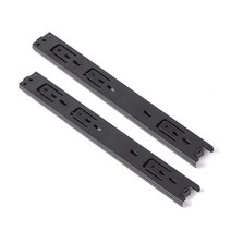 영달철물 슬라이드 3단 서랍 볼레일 (좌우1조) 24cm, 1개