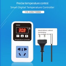 온도컨트롤러 온도조절기마이크로 컴퓨터 온도 컨트롤러 정밀 제어 스마트 디지털 LED 디스플레이 조절기, 02 US Plug