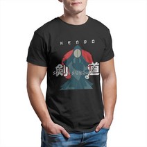 검도복검도 파이터 Bogu Shinai Katana 사무라이 닌자 선물 T 셔츠 남성 여름 Tshirt Tees Streetwear