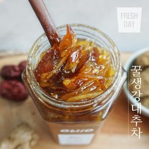 경산특산물 국내산 수제 꿀생강대추차 400g, 상세 설명 참조