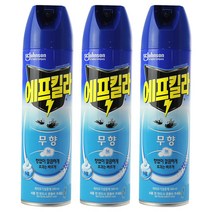에프킬라 수성 무향 500ml x 3개 파리 모기약 살충제 HB
