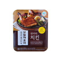 오늘의포차 반마리치킨 간편조리안주 400g, 6개
